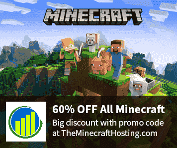 The mine craft hosting promo codes Discount 60%